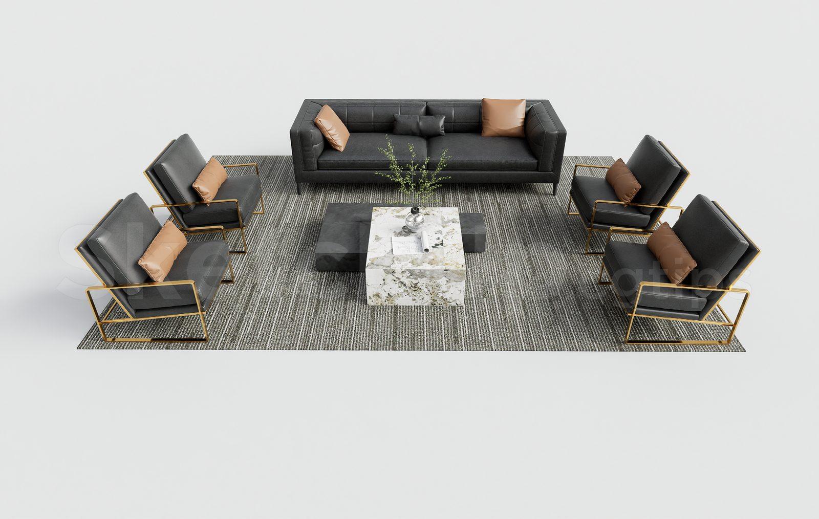 Office Sofa — preview 1 (cgtips)