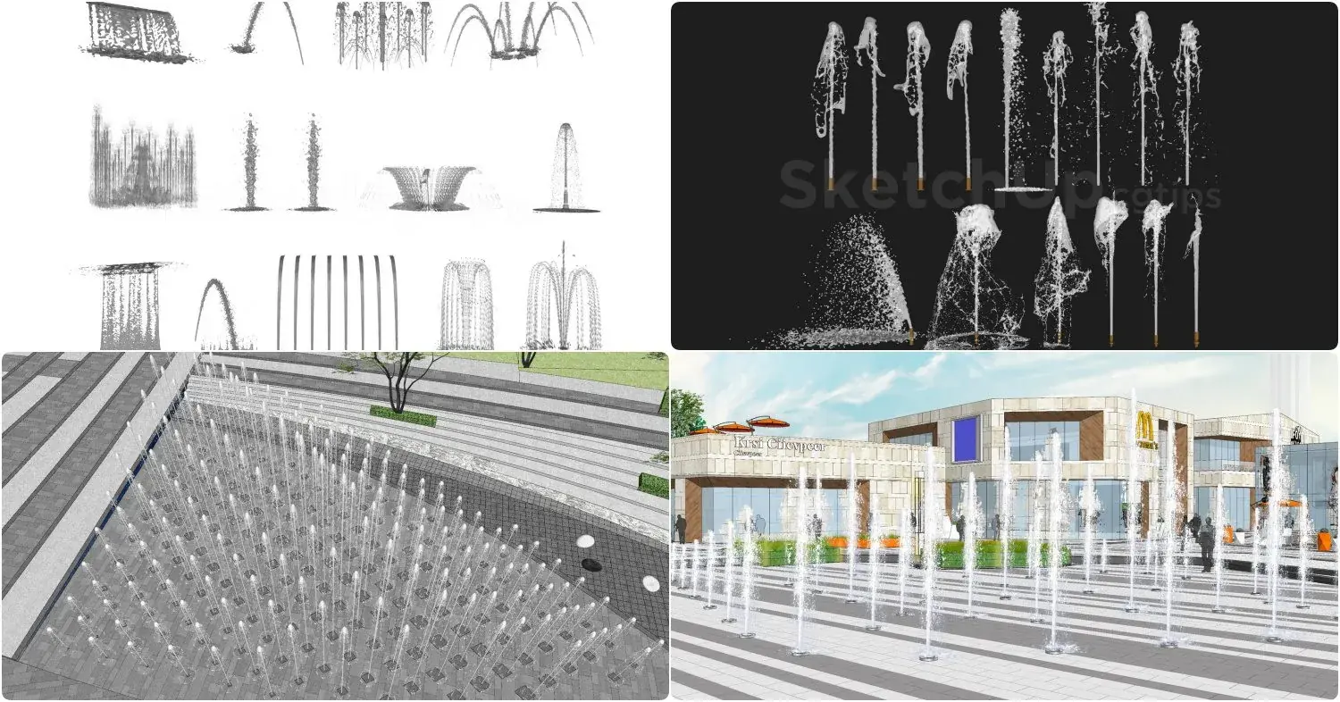 Water Fountain Nozzles