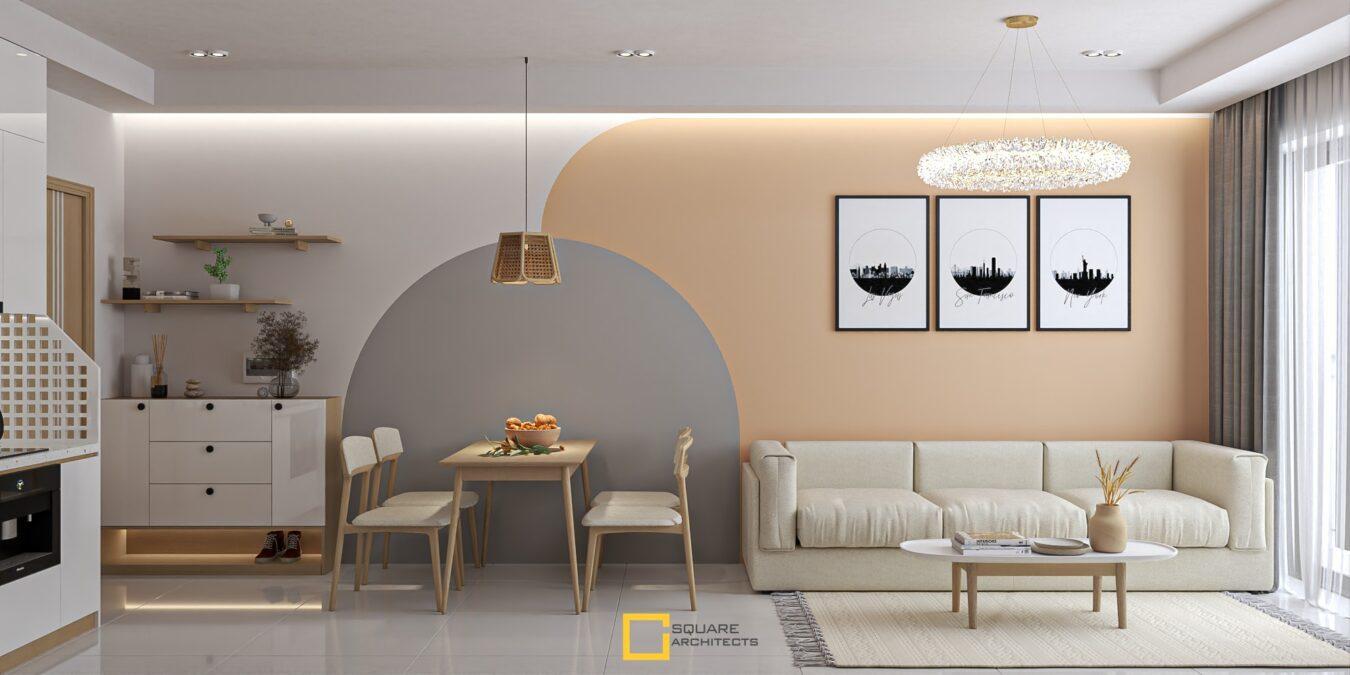 Living Room – Kitchen Interior