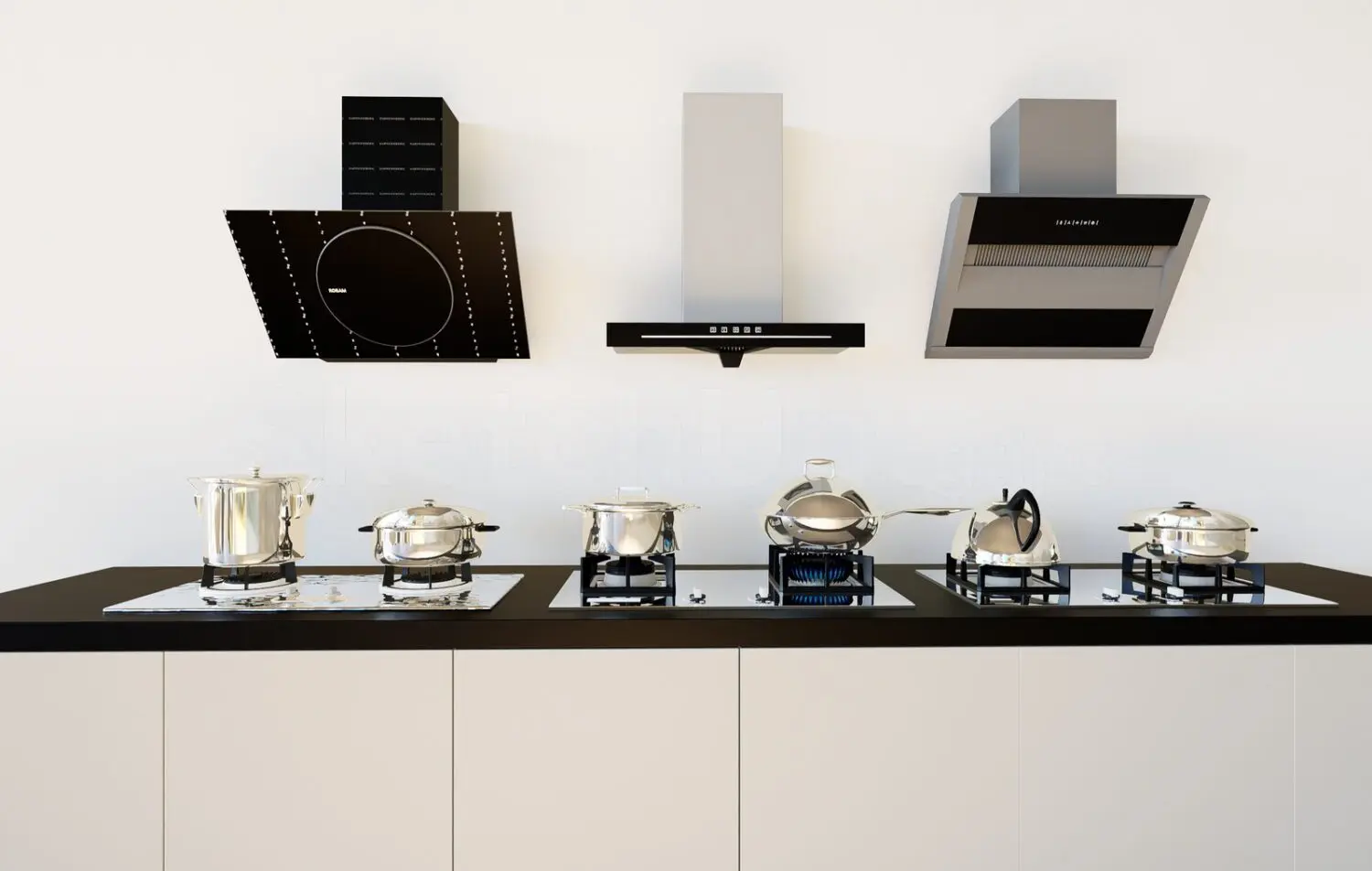 Range hood and Gas stove