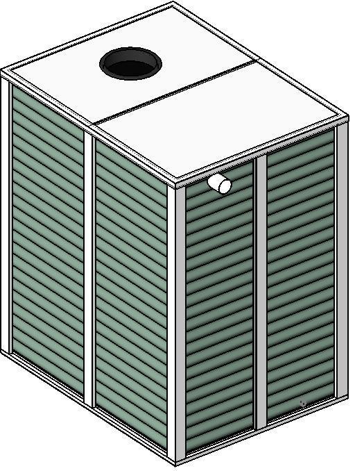 Tank UniqueModular 2Bay 3000Litre