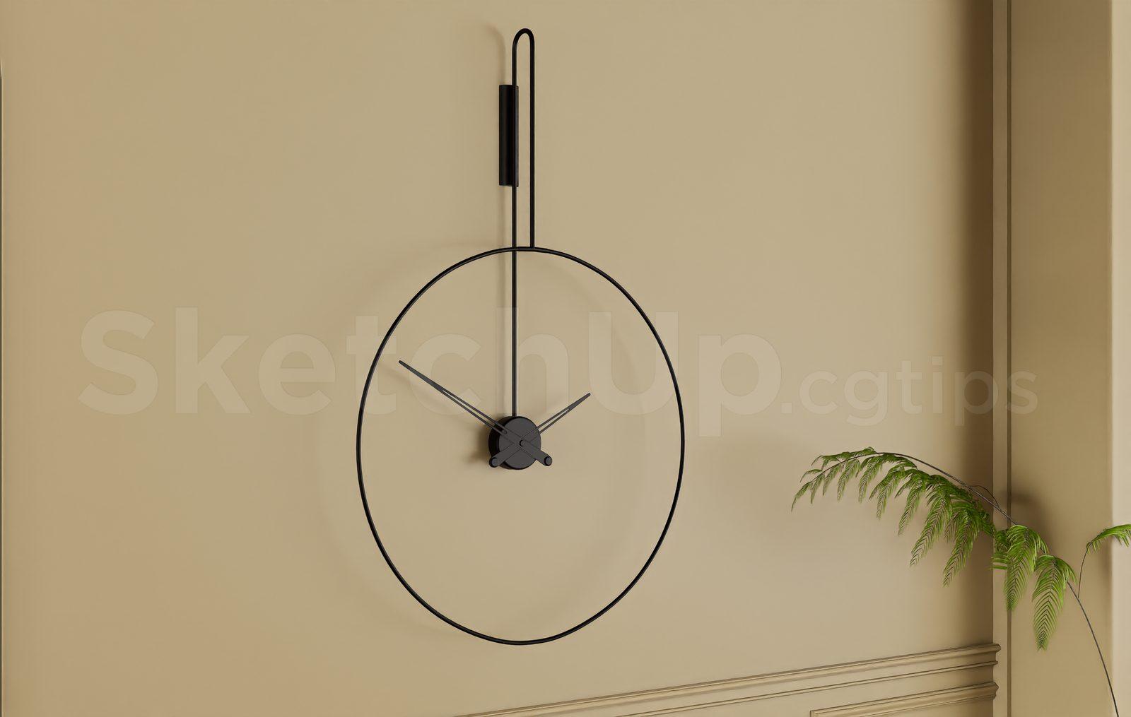 Modern Round Wall Clock