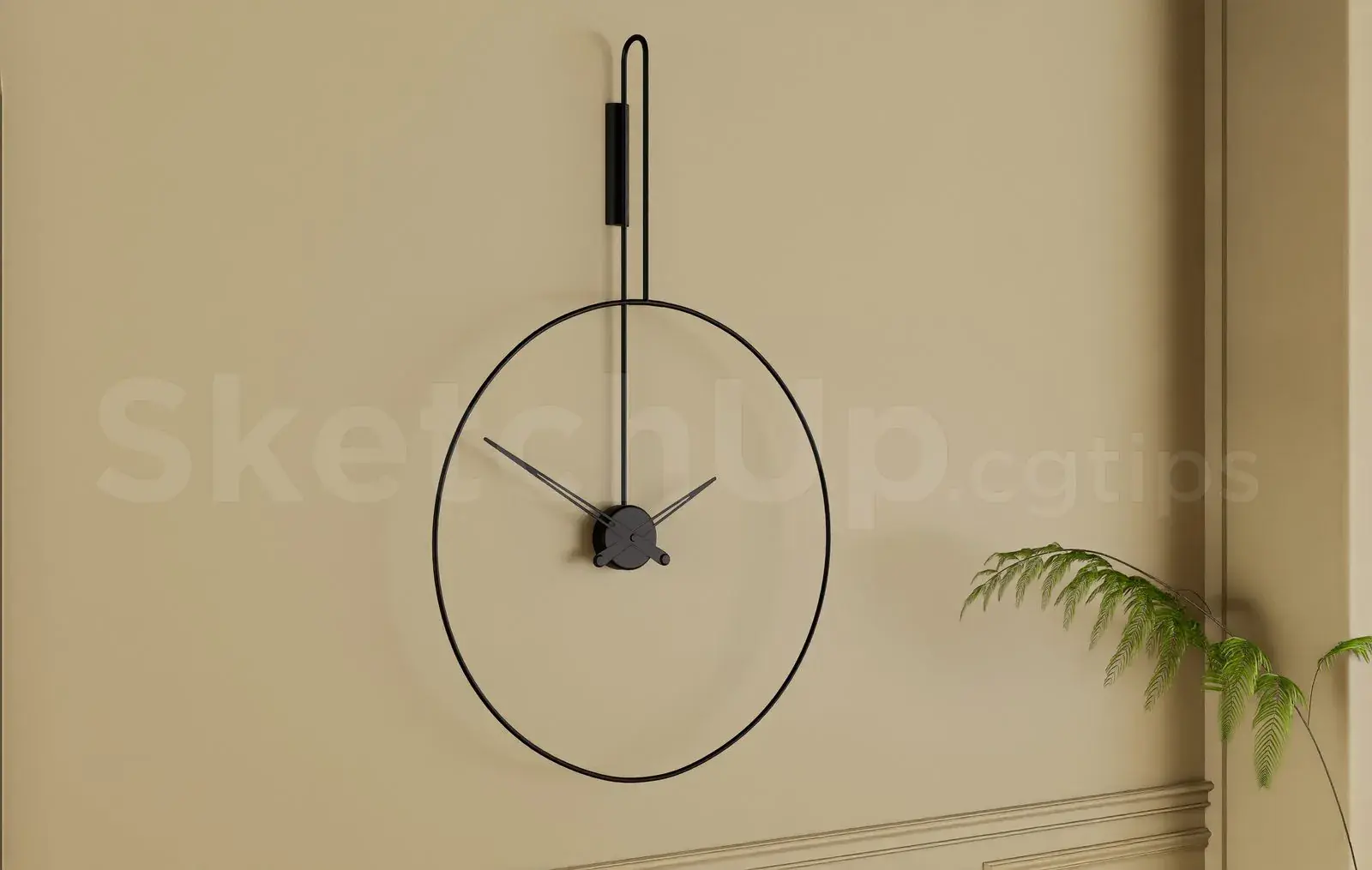Modern Round Wall Clock