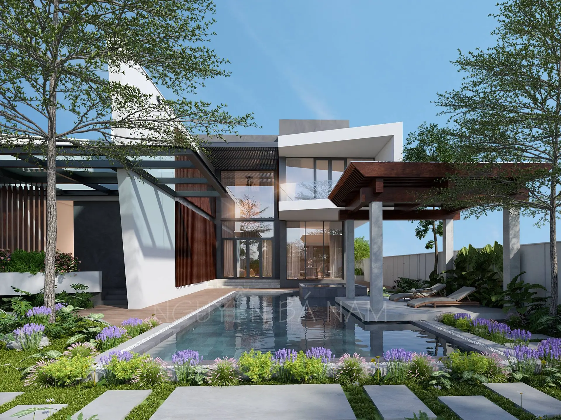 Exterior House Scene