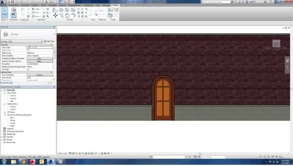 Fully Parametric Arched Door
