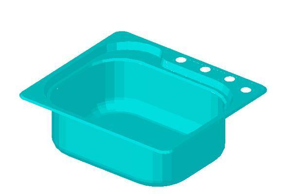 Kohler - K-3300 Ravinia Single Basin Sink