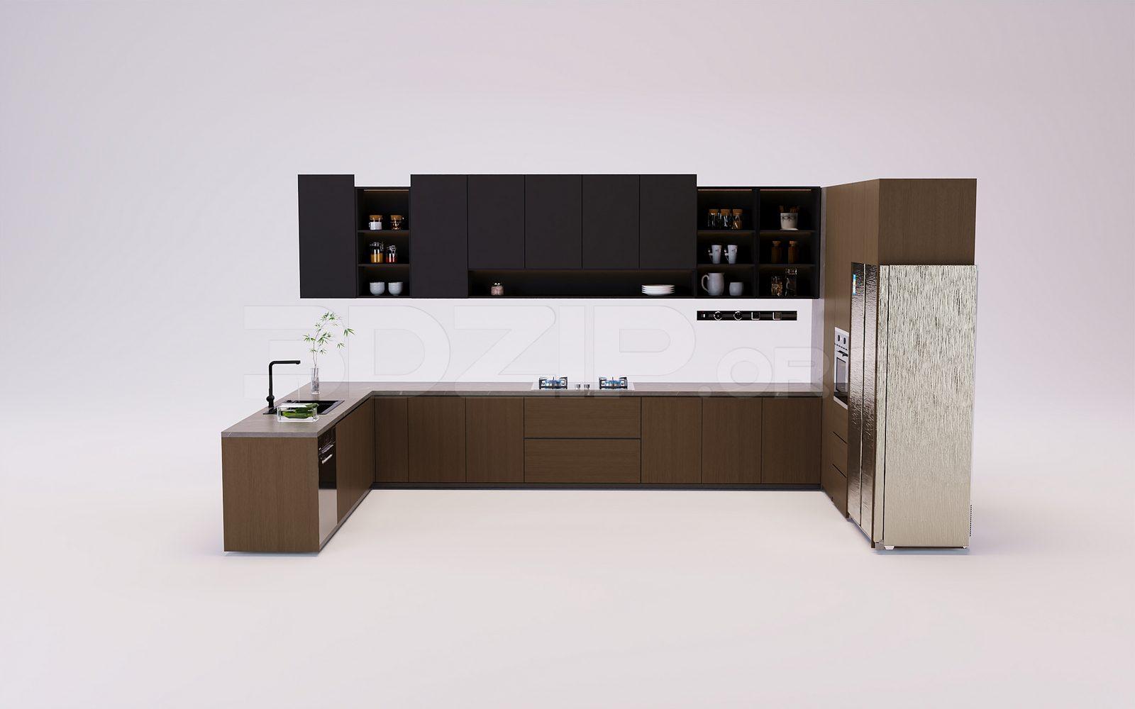 Kitchen — preview 1 (3dzip)