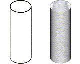 Round Duct Vertical Piece