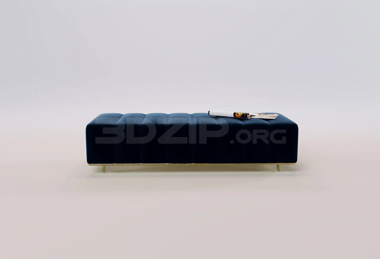 Bench — preview 1 (3dzip)