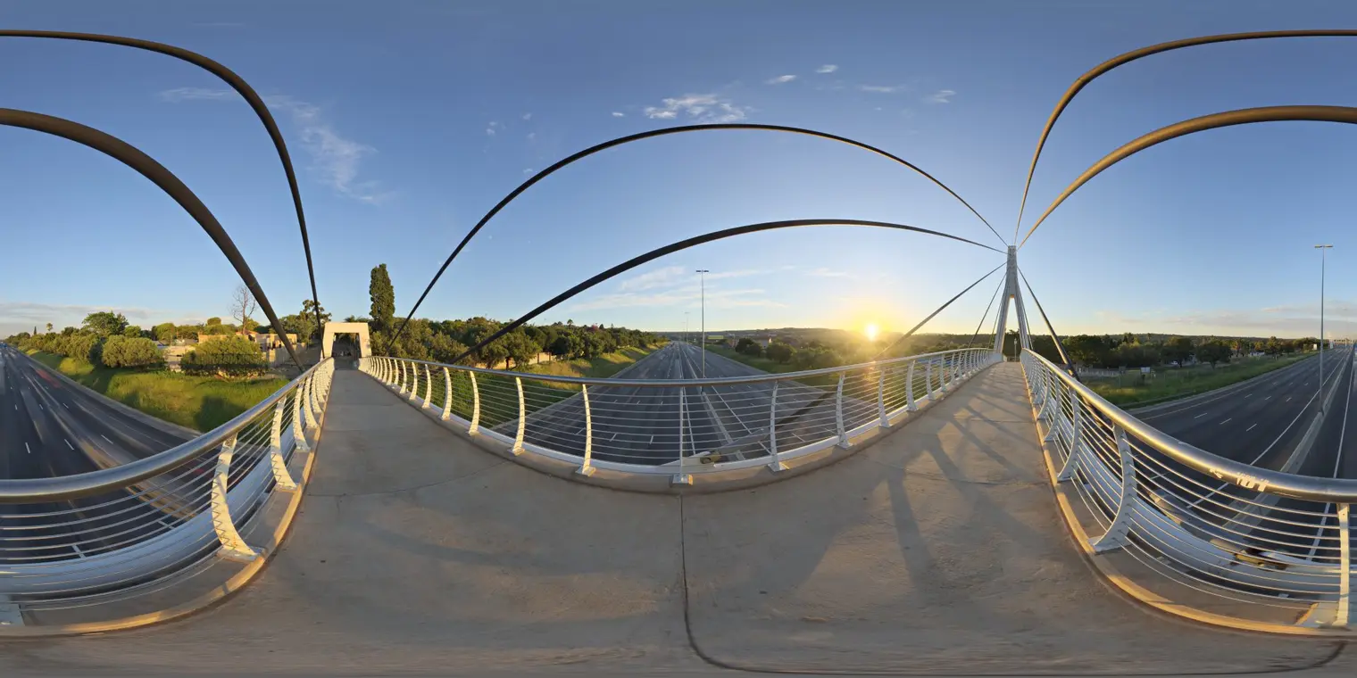 Pedestrian Overpass — preview 1, by Greg Zaal (Poly Haven, CC0)