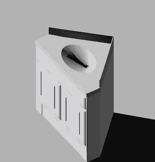 Corner Vanity