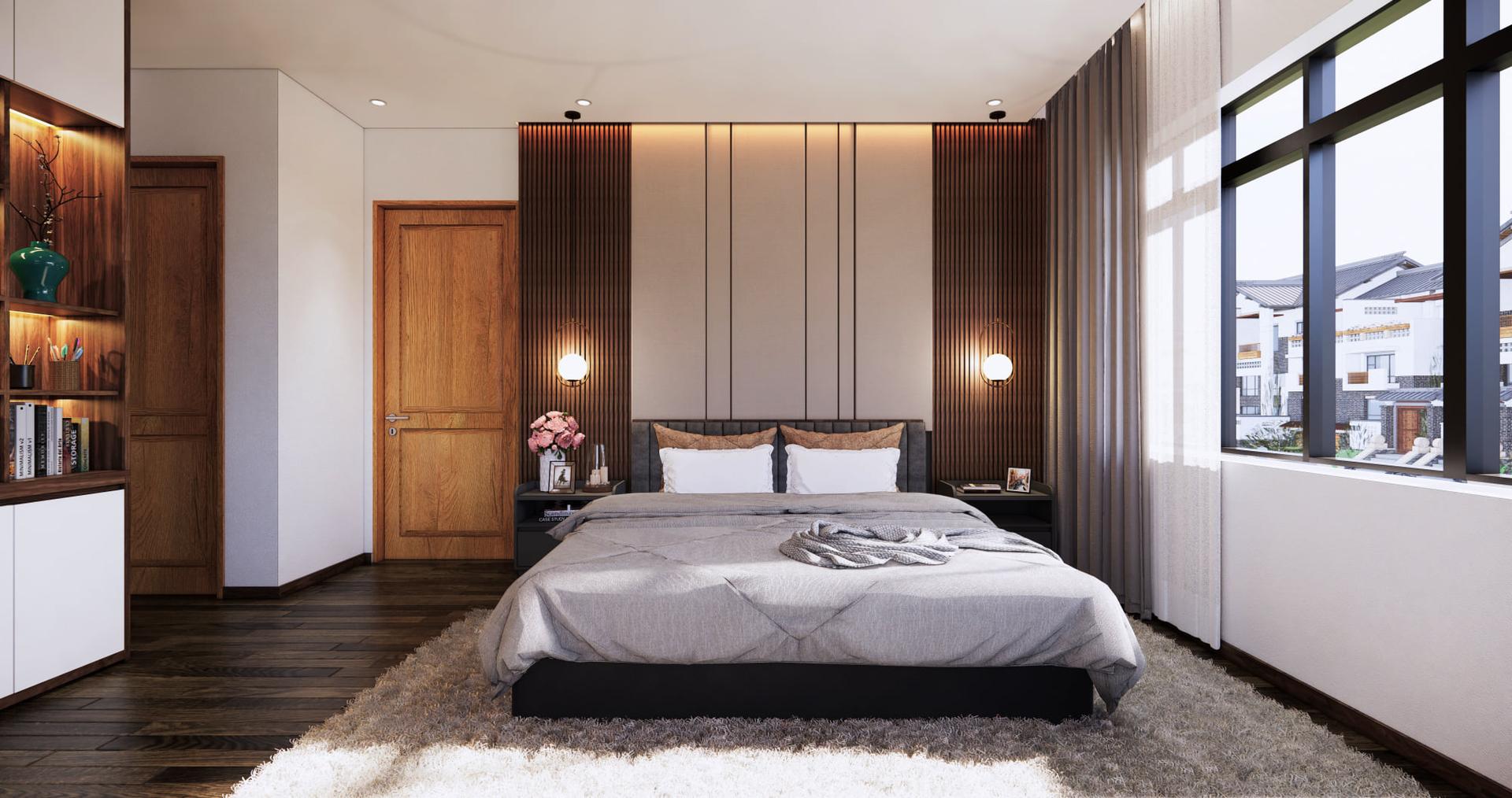 Interior Bedroom Scene