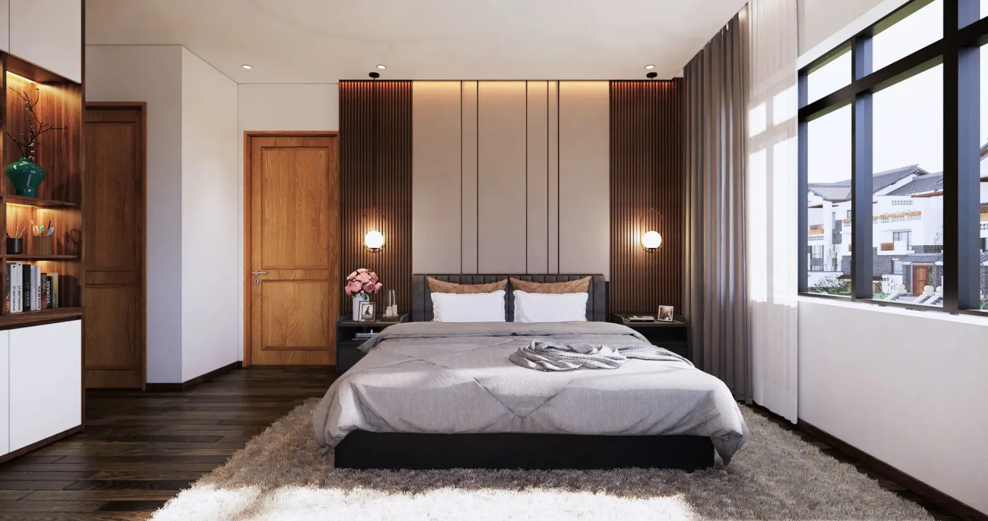 Interior Bedroom Scene