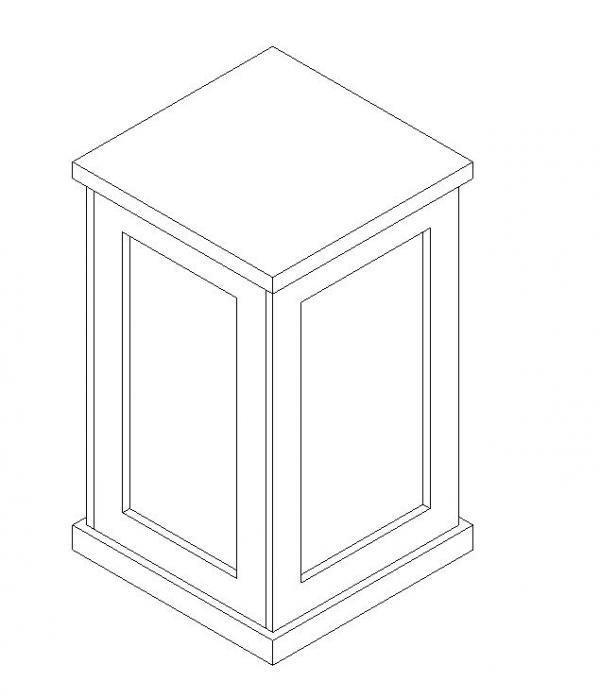 Panel Base for Columns