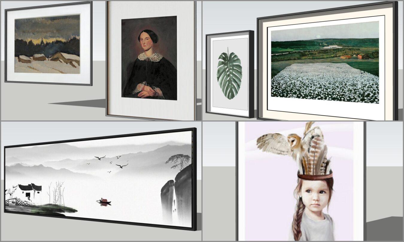 Combo Picture and Paints
