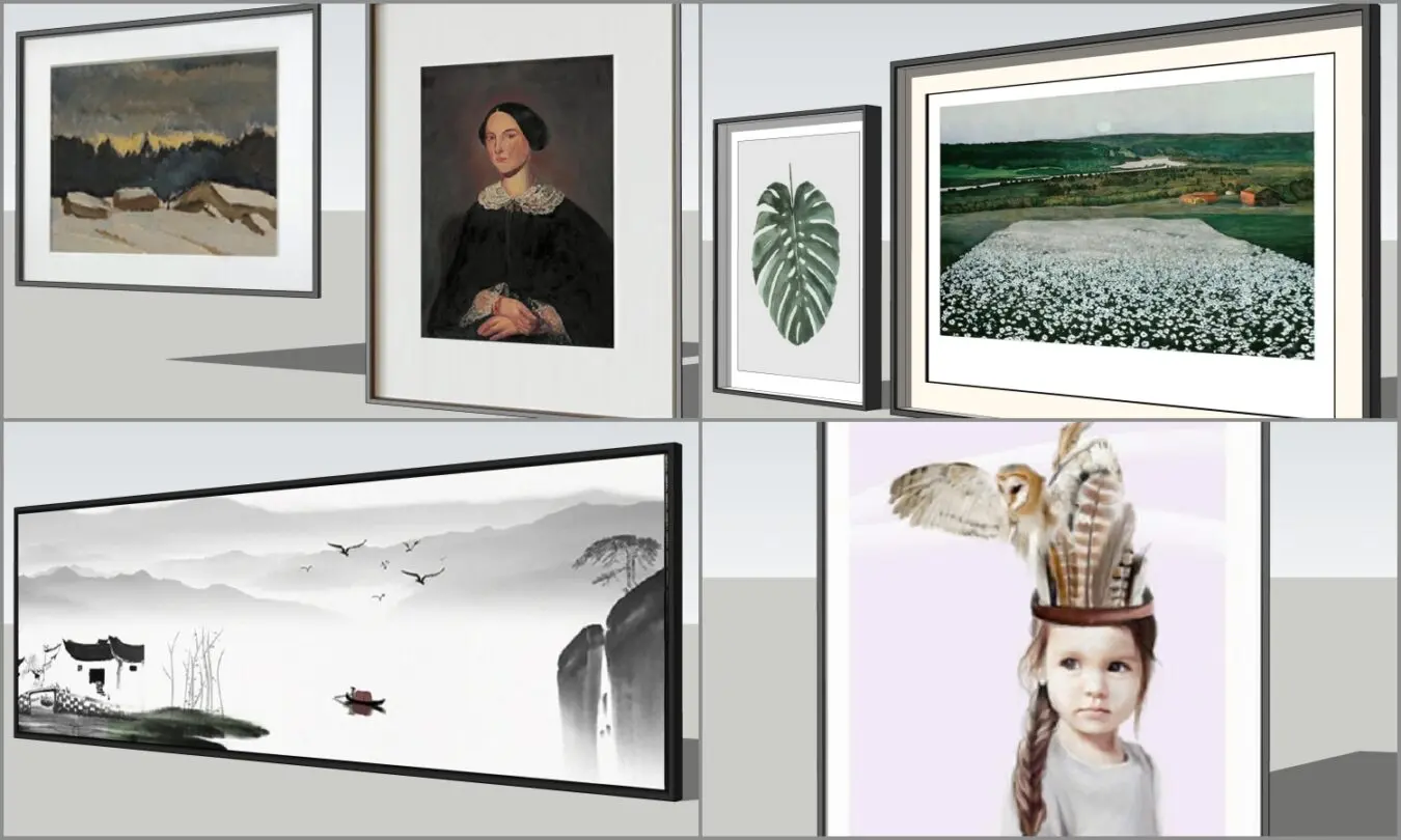 Combo Picture and Paints