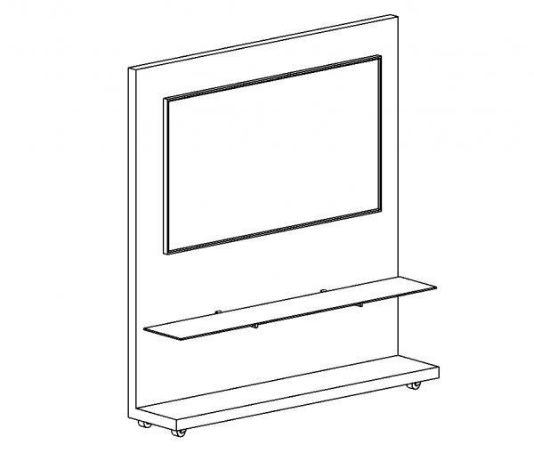 Mobile TV Easel