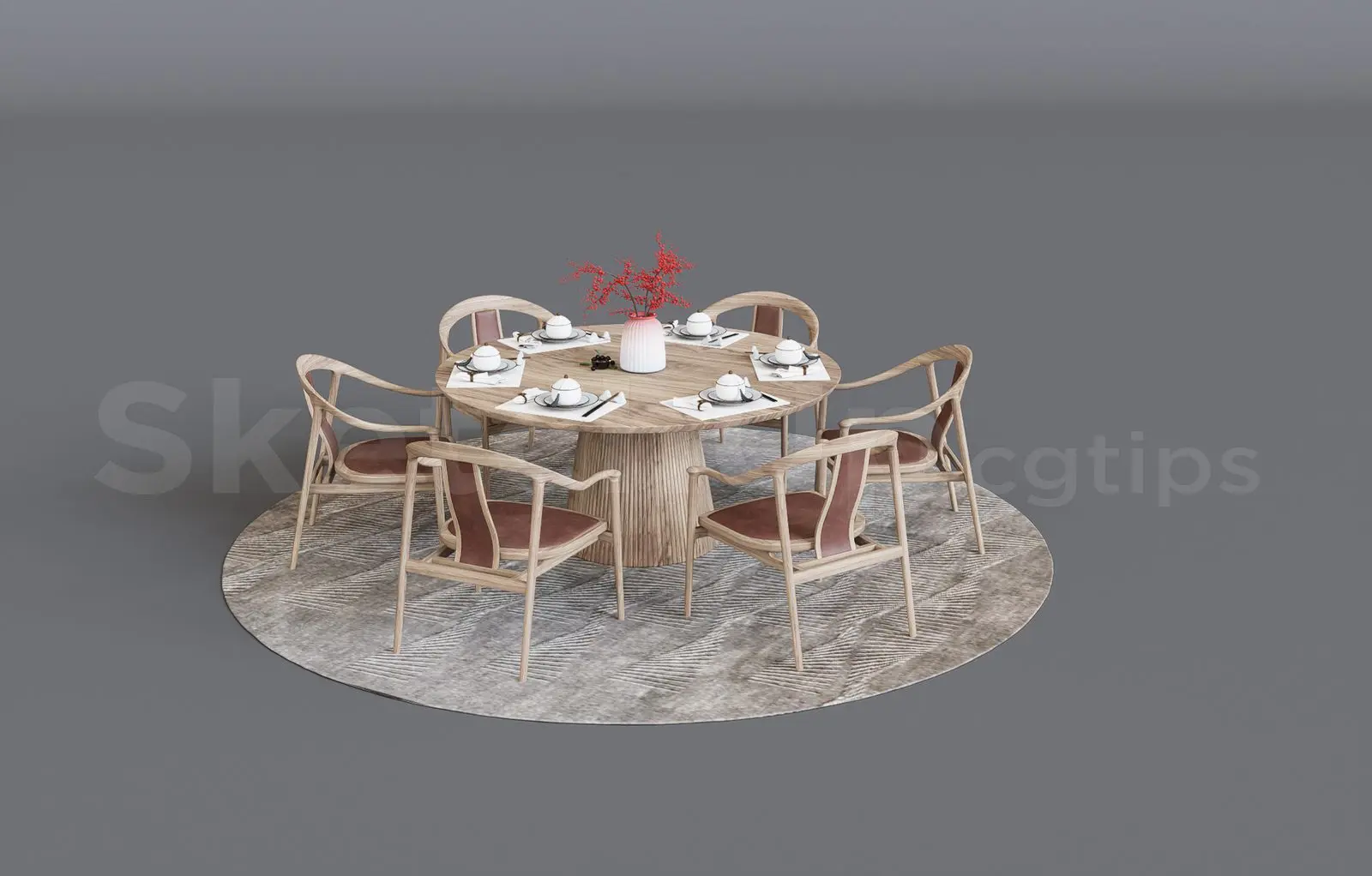 Dining Table — preview 1 (cgtips, CC0)