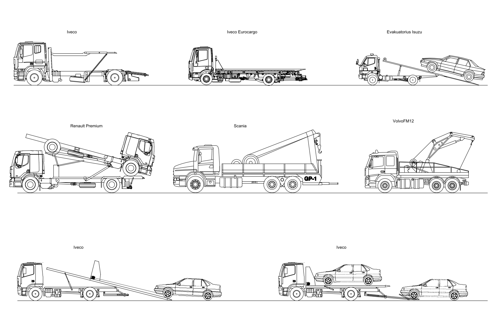 Tow trucks