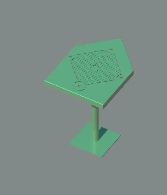 Stadium Table — preview 1, by sniksder (RevitCity, CC0)