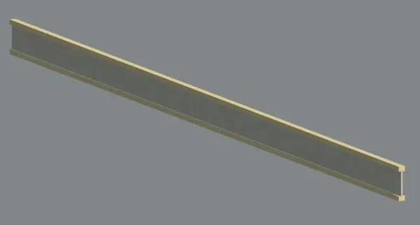 Kerto I beam 58x400 mm wood