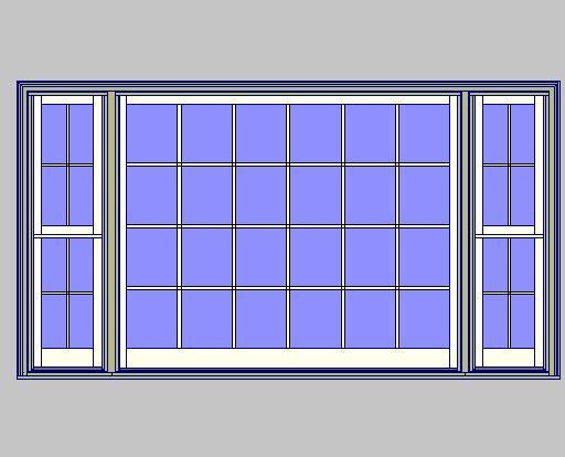 Kolbe Ultra Series Traditional Double Hung Picture Units