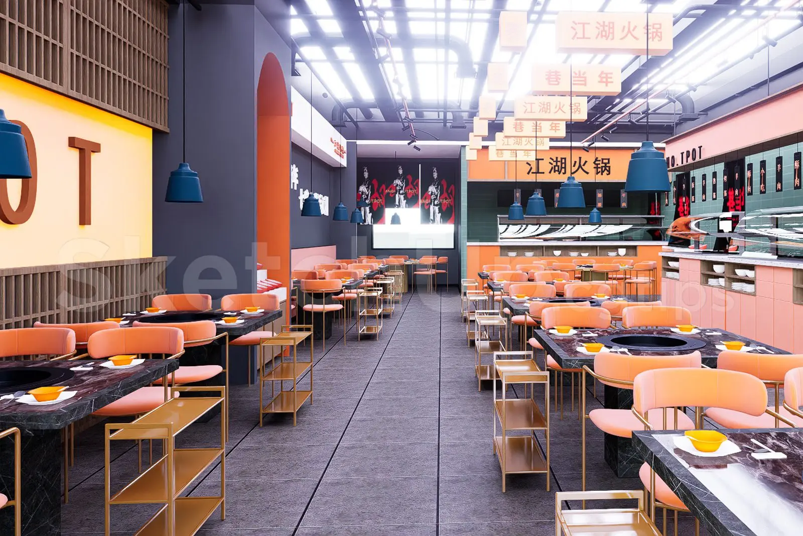 Restaurant Interior — preview 1 (cgtips, CC0)