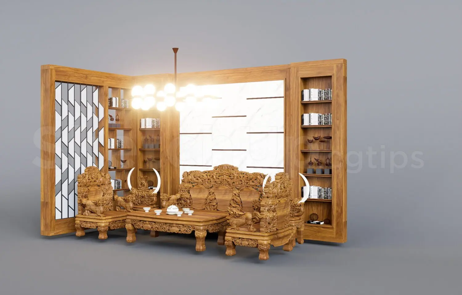 Sofa And Table- Chair