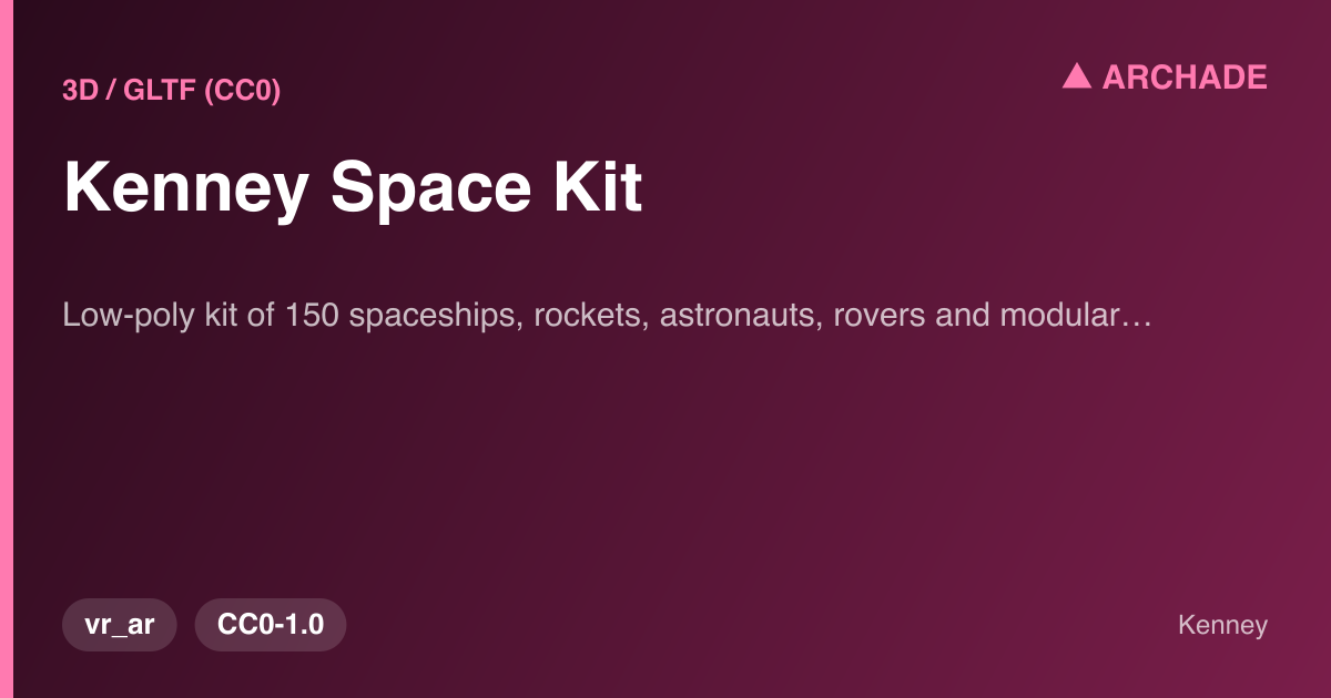 Kenney Space Kit