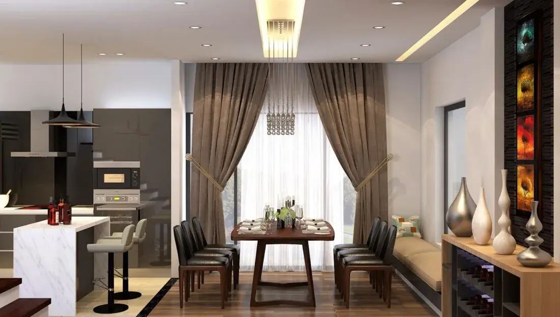 Interior Scenes Model Diningroom 10