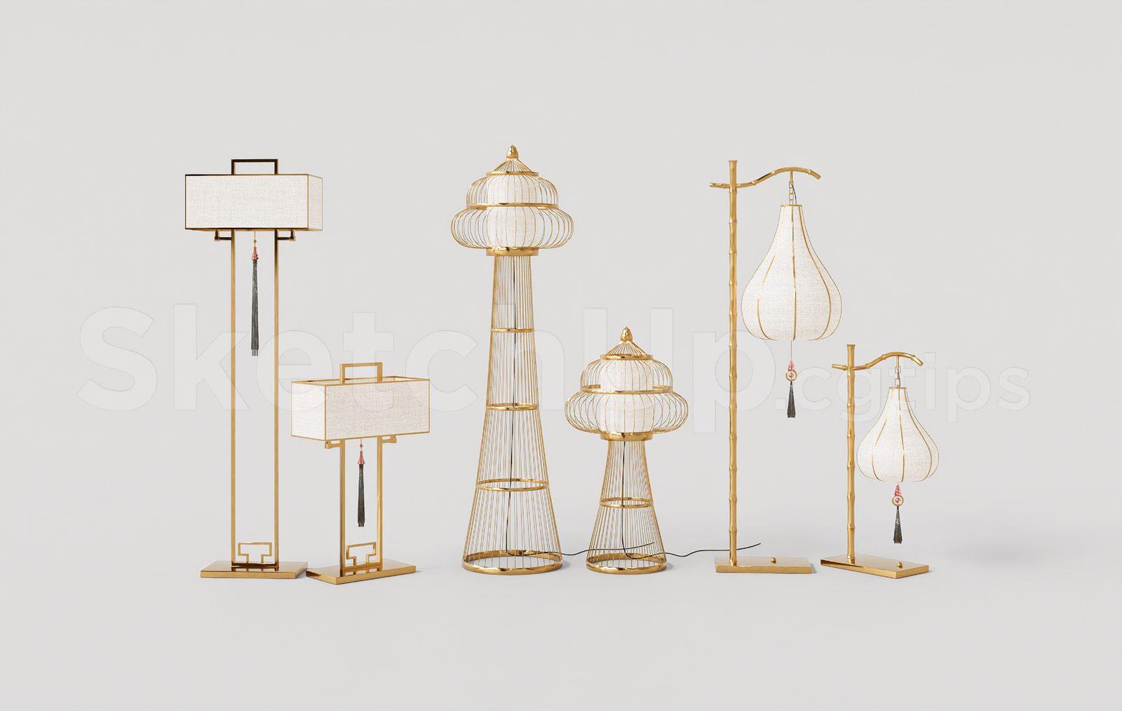 Floor Lamp Model Download for Interior Projects