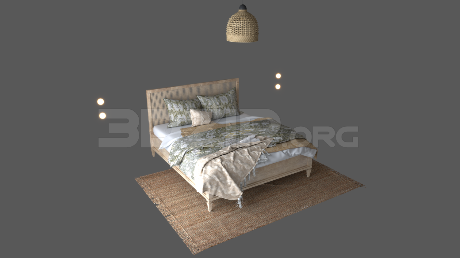 Bed — preview 1 (3dzip)