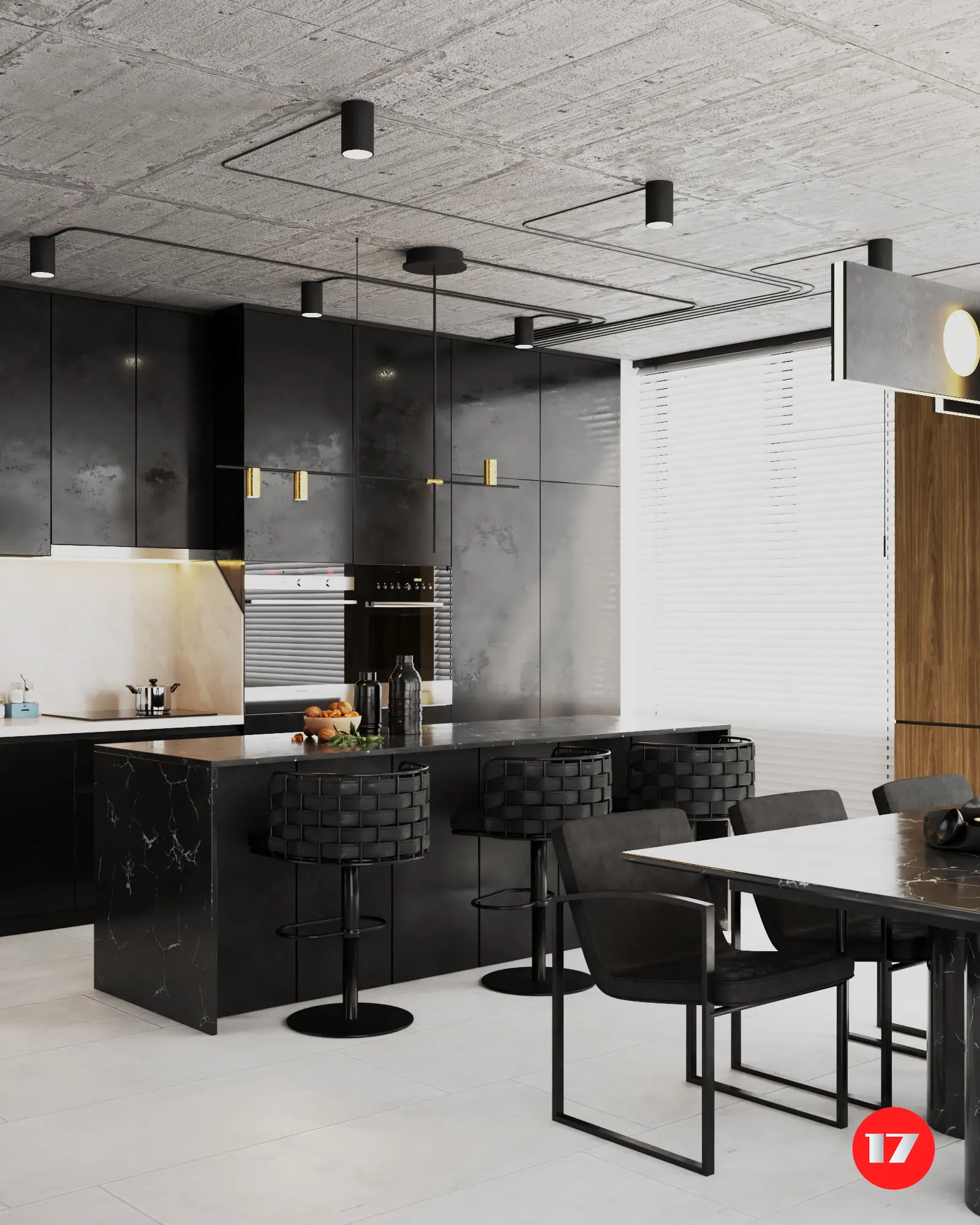 Kitchen — preview 1, by Dao Van Yen (cgtips)