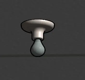 Single Light Bulb — preview 1, by Cowanj2 (RevitCity, CC0)