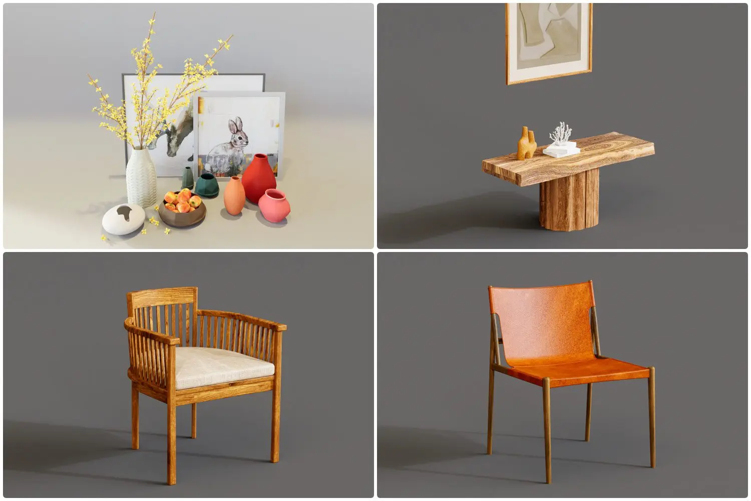 Furniture in Wabi Sabi Style