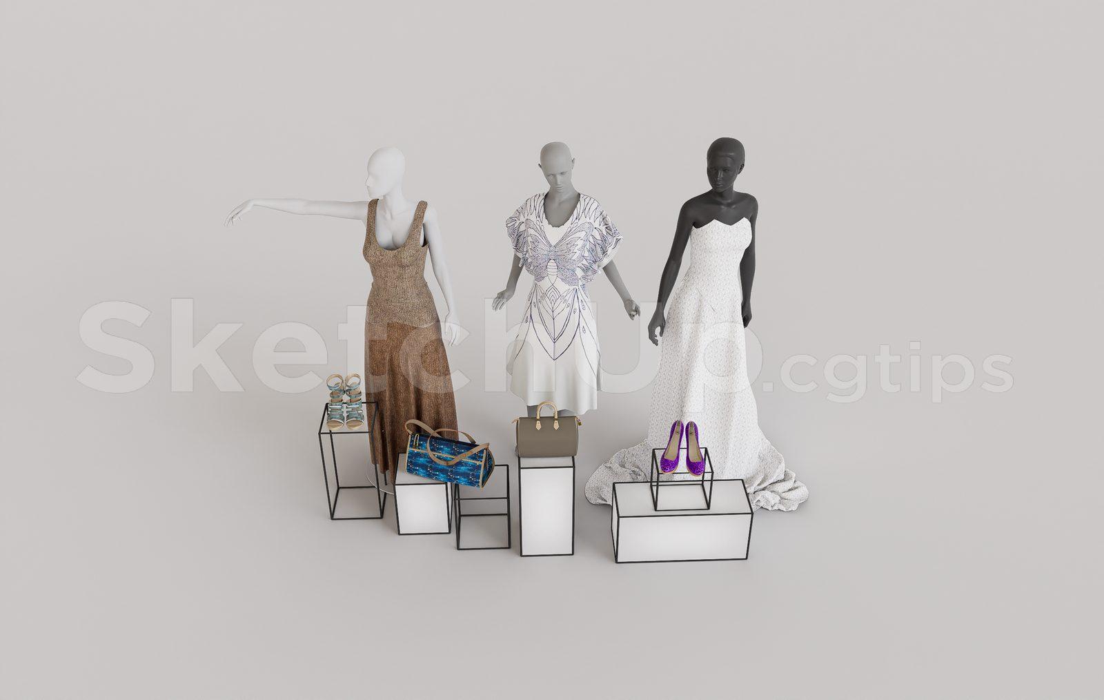 A Mannequin For Fashion Clothing