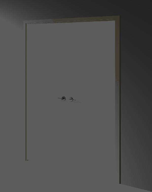 Double Timber Frame Door