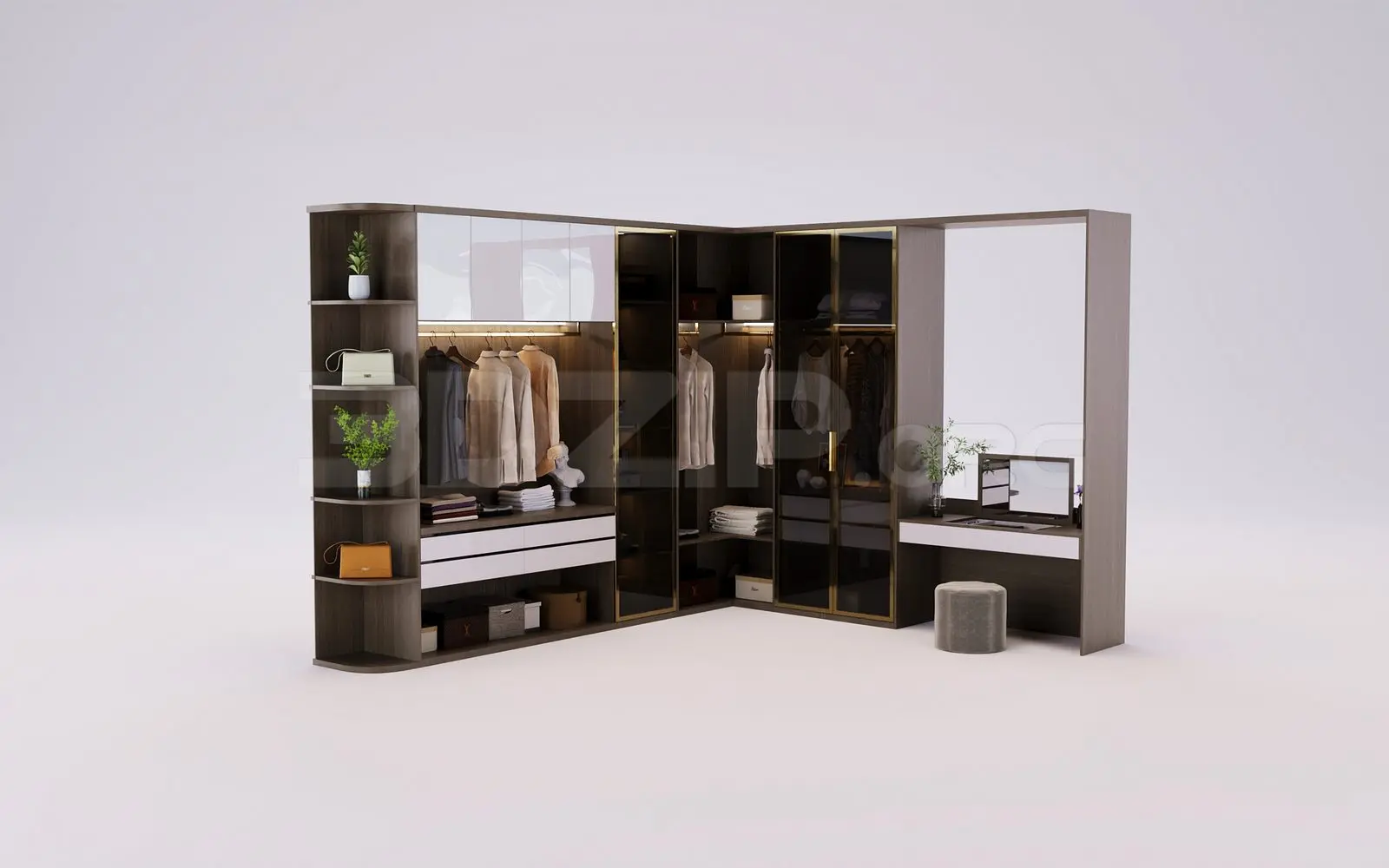 Wardrobe — preview 1 (3dzip)