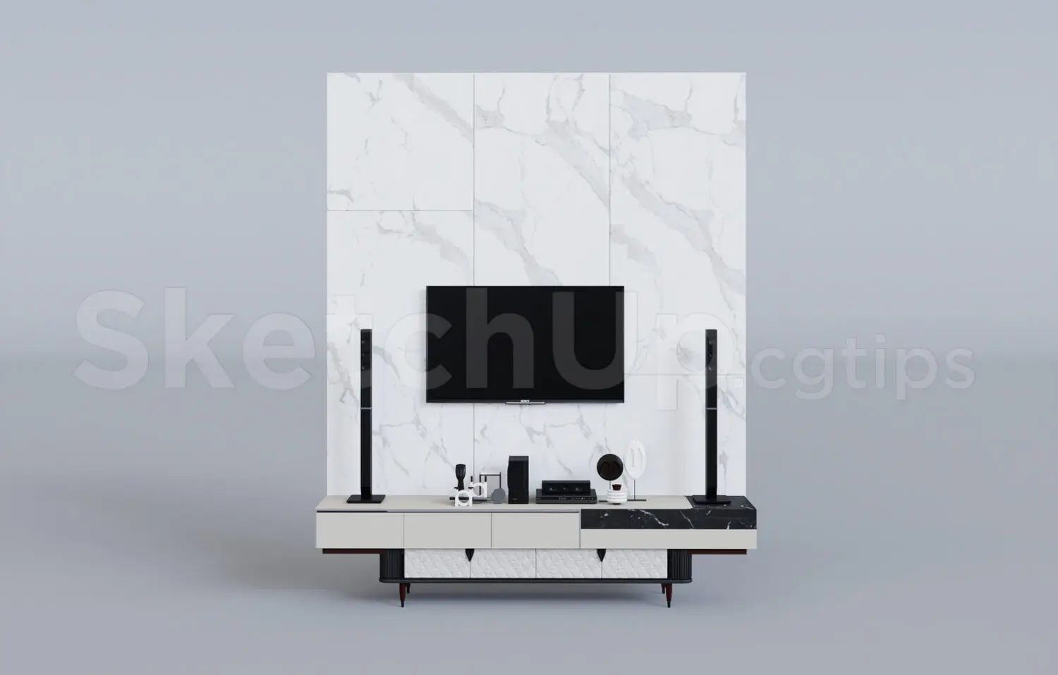 TV Cabinet — preview 1 (cgtips, CC0)