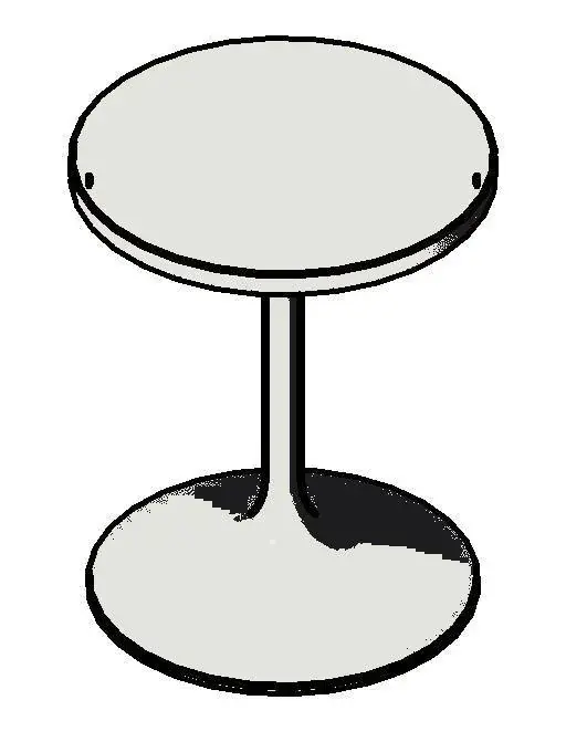 Table-600dia