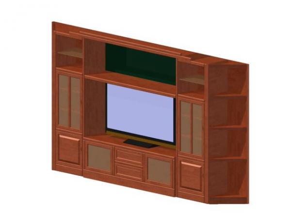 Media Center oak