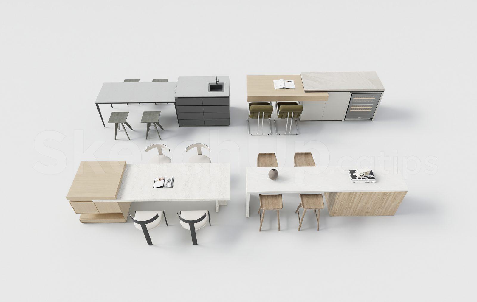 Kitchen Island — preview 1 (cgtips)