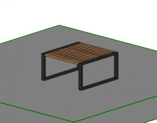 Wood Cladding Table