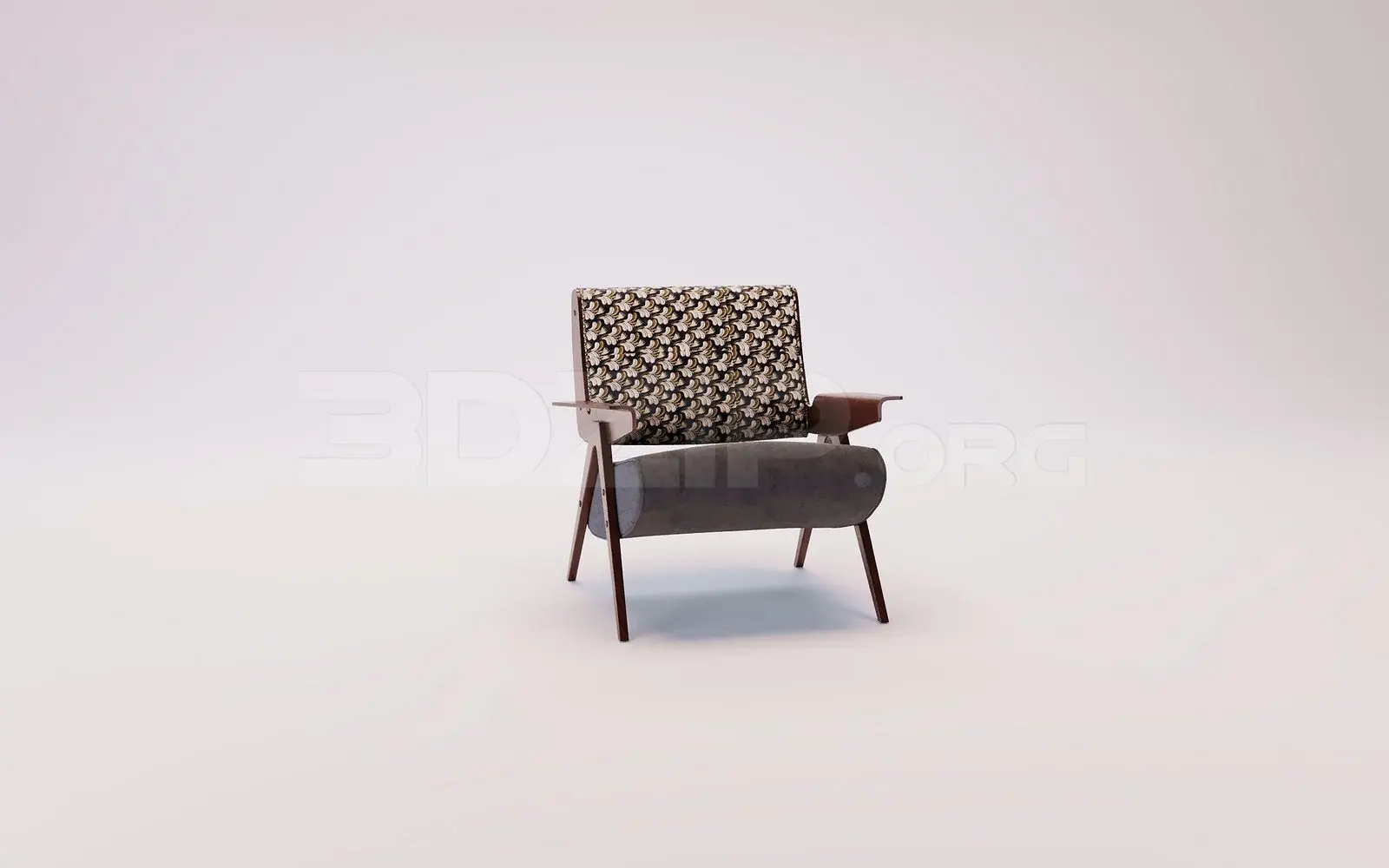 Armchair 3D Model for Interior Projects