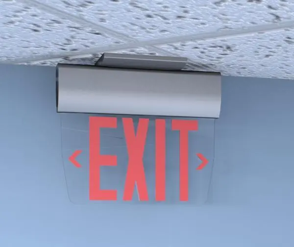 Exit sign - Lumacell Model LER2301