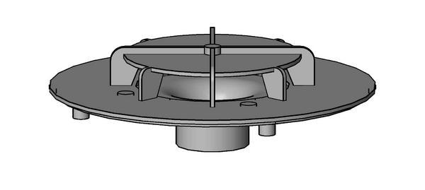 Siphonic roof drain