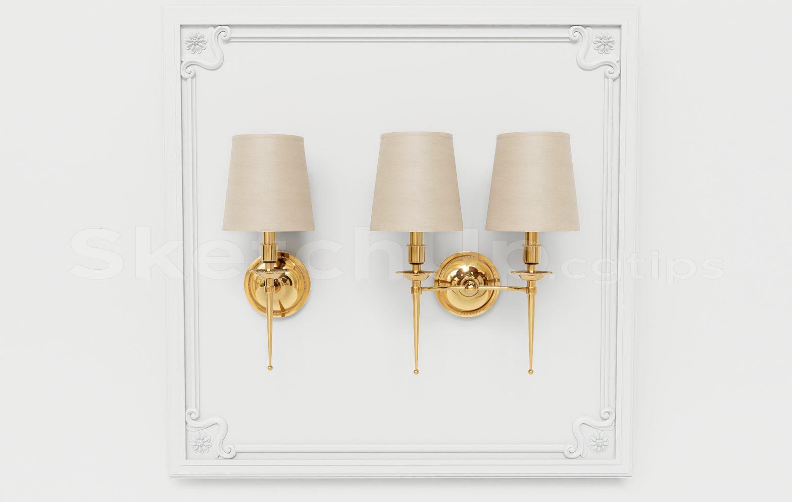 Wall Light — preview 1 (cgtips)