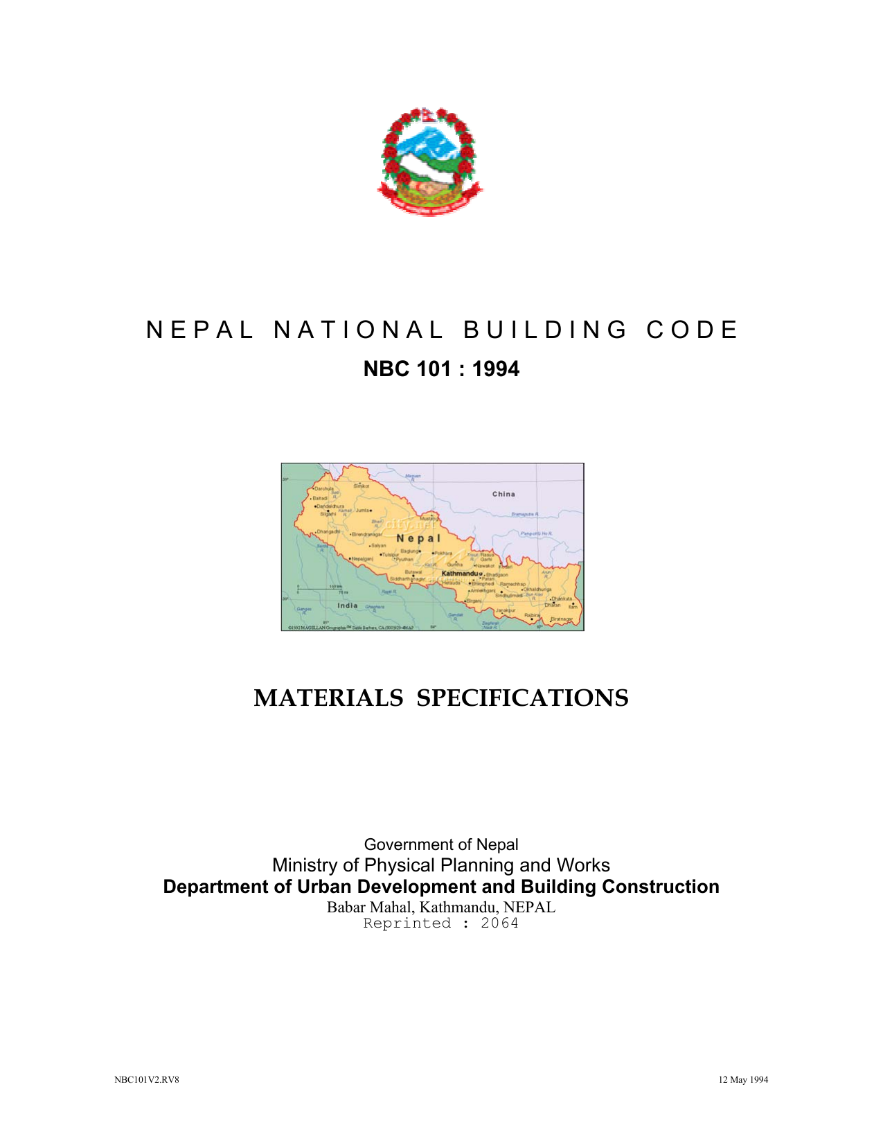 NBC 101: Materials