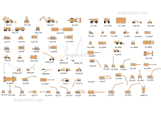 Construction vehicles