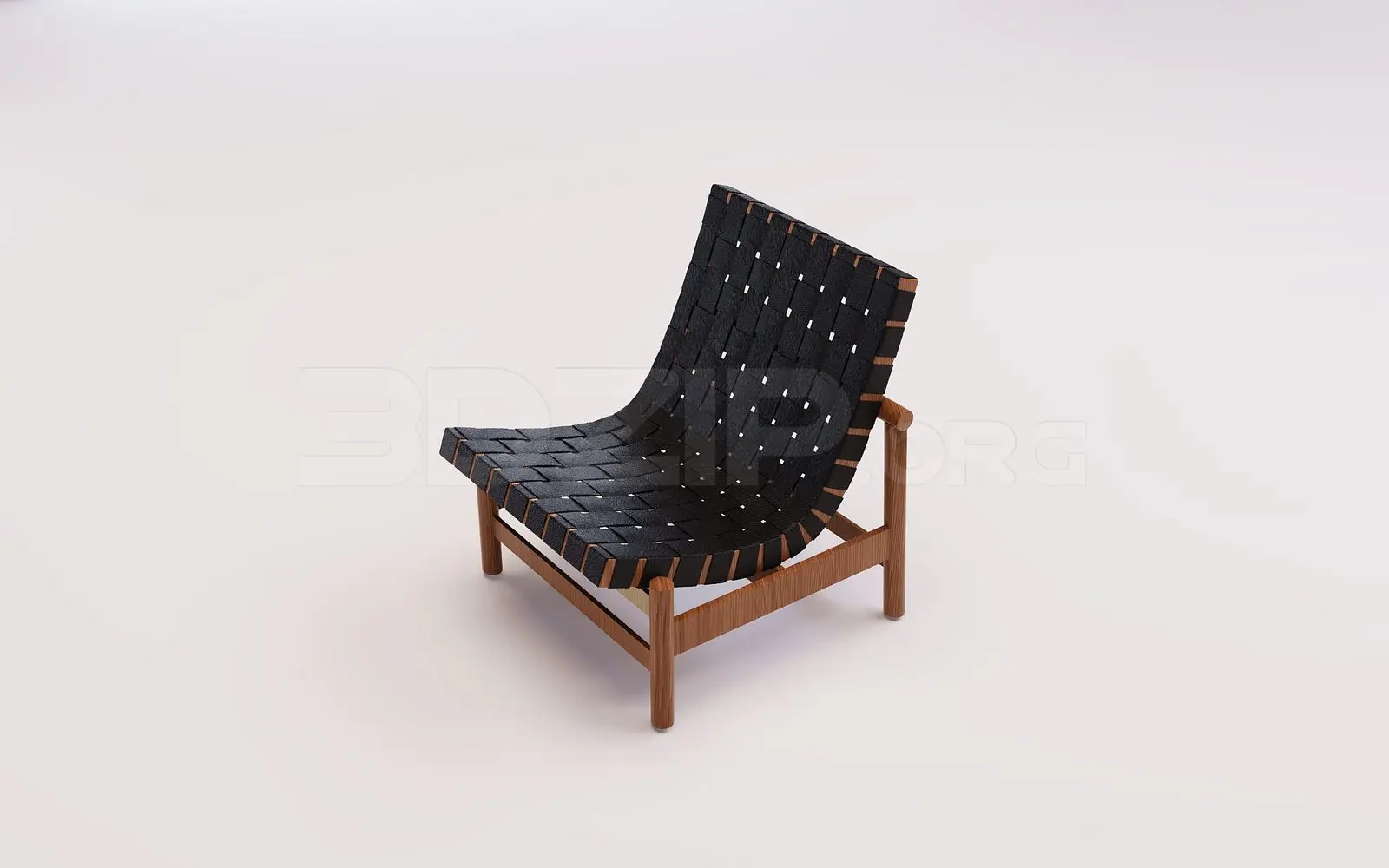 Lounge Chair 3D Model for Interior Projects